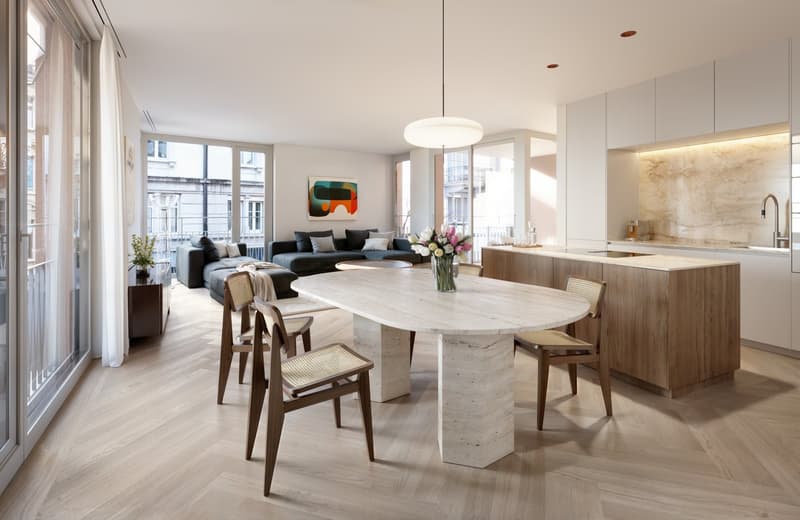 Hochwertige Stadtwohnung mit Balkon im Projekt CRAMERIE (1)