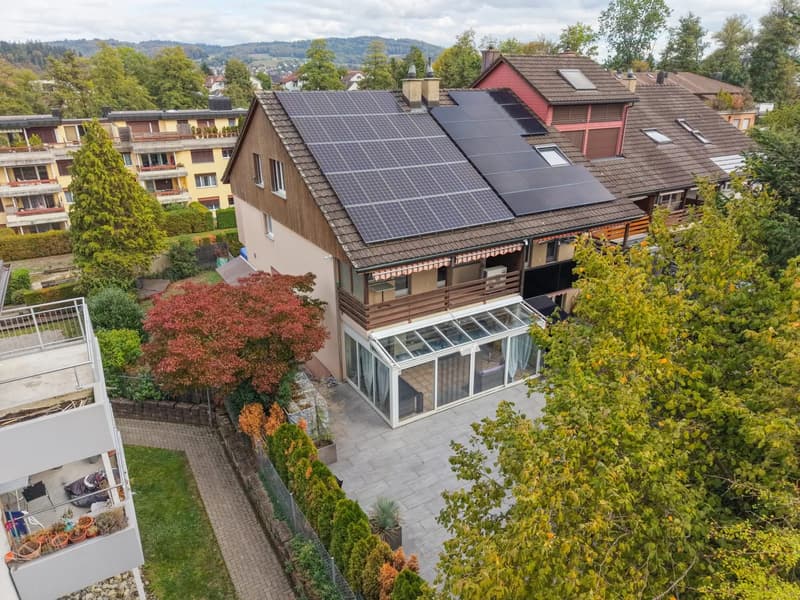 Grosszügiges Reiheneckhaus mit Wintergarten an ruhiger Zentrumslage (1)