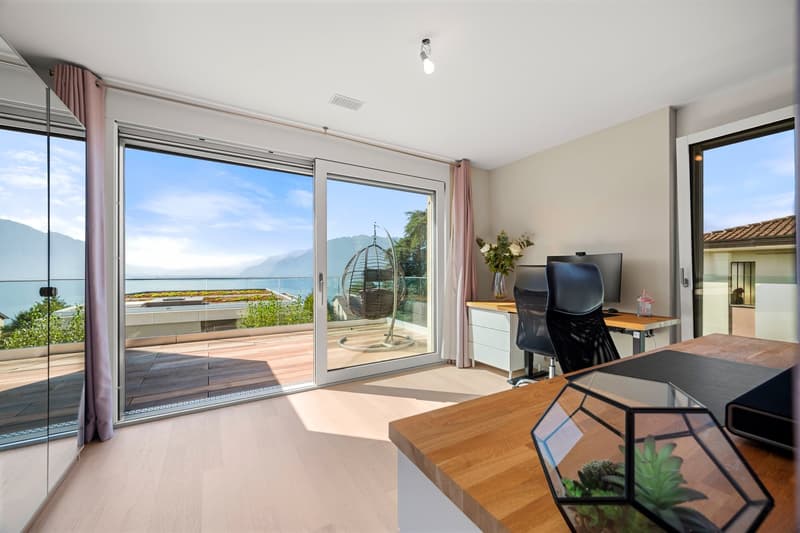 Duplex-attique d'exception avec vue panoramique sur le Léman (11)