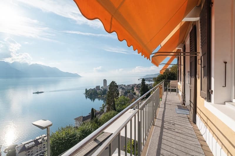 Maison de caractère avec 3 logements et vue panoramique sur le Léman (1)