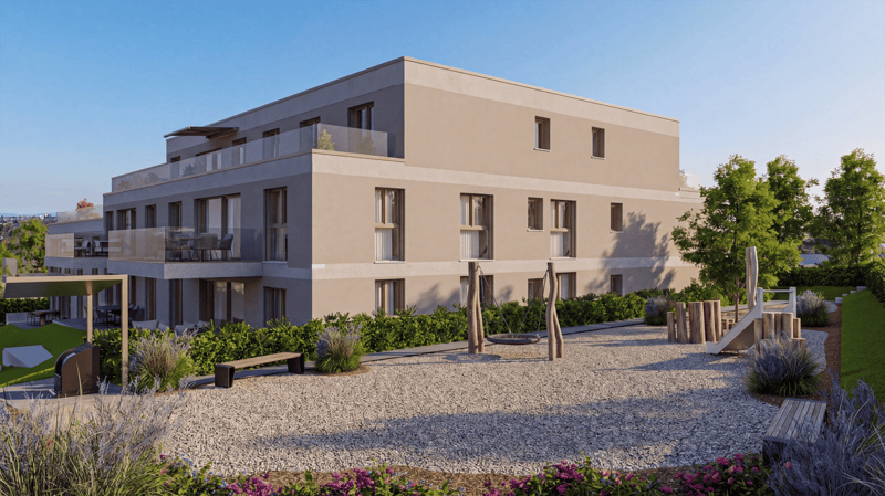 Neubau nahe Bodensee: 4½ Zimmer, 109 m², Balkon mit Morgensonne (5)