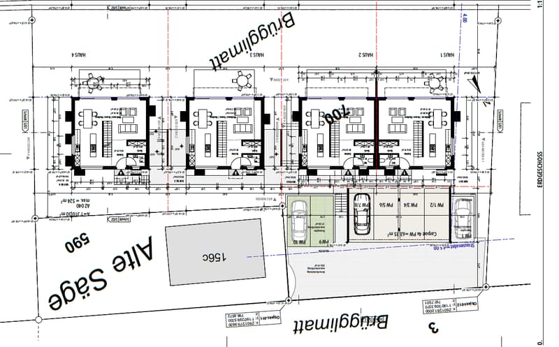 Bauland in Niedermuhlern – Grundstück 1'300 m² für 4 x EFH (2)