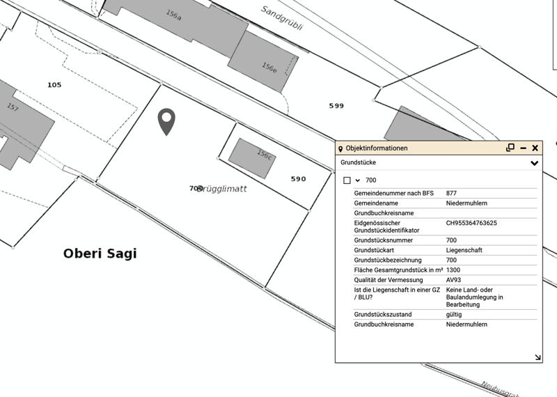 Bauland in Niedermuhlern – Grundstück 1'300 m² für 4 x EFH (5)