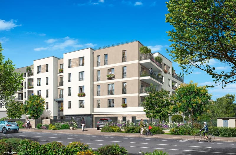 Appartement neuf 3 pièces avec deux balcons à Ferney Voltaire (2)