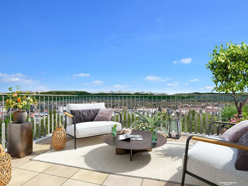 Appartement 3 pièces neuf avec terrasse à proximité du Léman express (3)