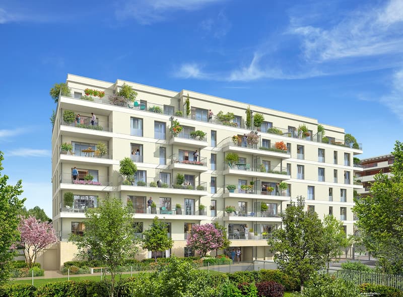 Appartement 3 pièces neuf avec terrasse à proximité du Léman express (1)