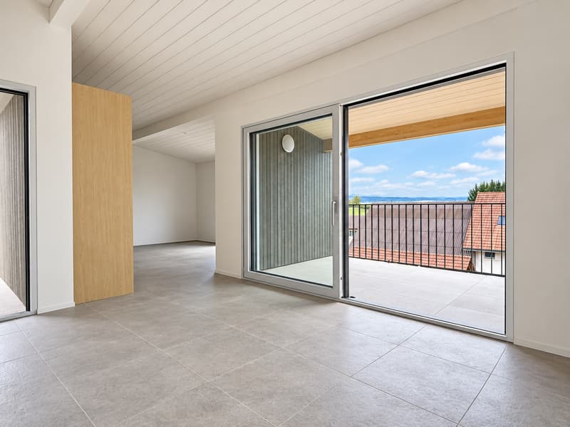 Moderne, grosszügige 2.5-Zimmer-Attikawohnung mit Weitblick in Müntschemier (5)