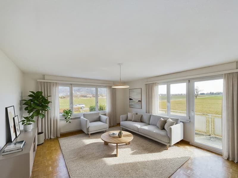 Idyllisches 5,5-Zimmer-Einfamilienhaus mit Panoramablick und grossem Garten (2)
