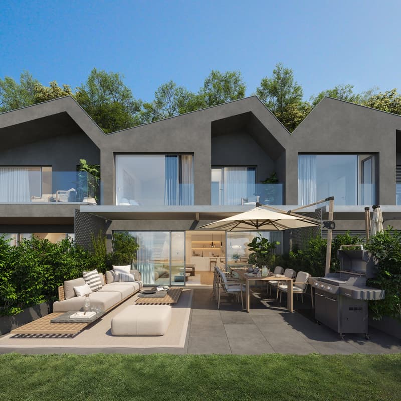 Villa neuve de 4,5 pièces avec jardin et vue lac à Hauterive (2)