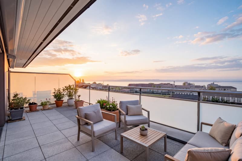 Duplex-attique de 5,5 pièces (1)