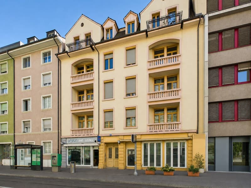 Mehrfamilienhaus mit 9 Wohnungen und 2 Gastrobetrieben in Basel kaufen - zentrale Lage (1)