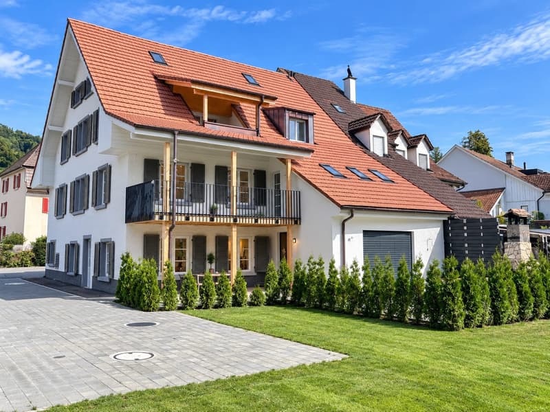 Frisch renovierte 4.5-Zimmer-Wohnung mit Balkon in Böckten (1)