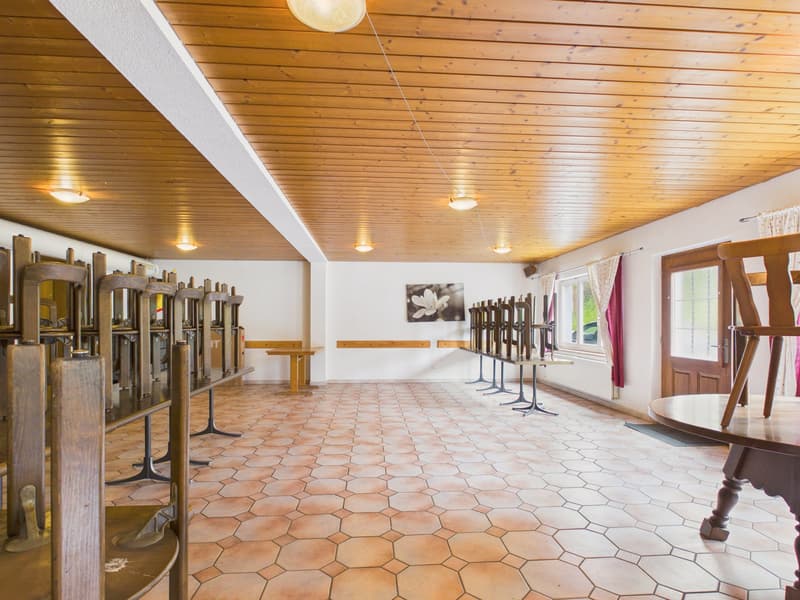 Restaurant mit Saal in Ederswiler mieten (6)