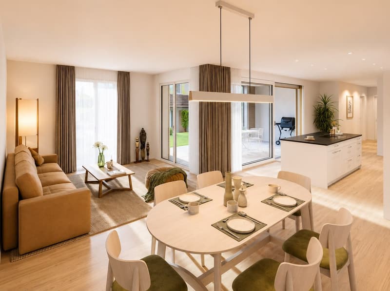4.5-Zimmer-Maisonette mit Galerie und Balkon (4)