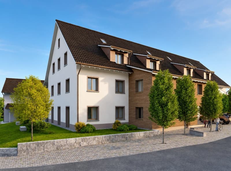 4.5-Zimmer-Maisonette mit Galerie und Balkon (9)