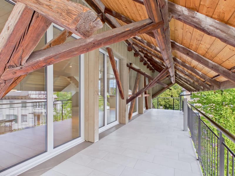 2-Zimmer-Maisonette mit Balkon und Seesicht in Thalwil mieten (11)