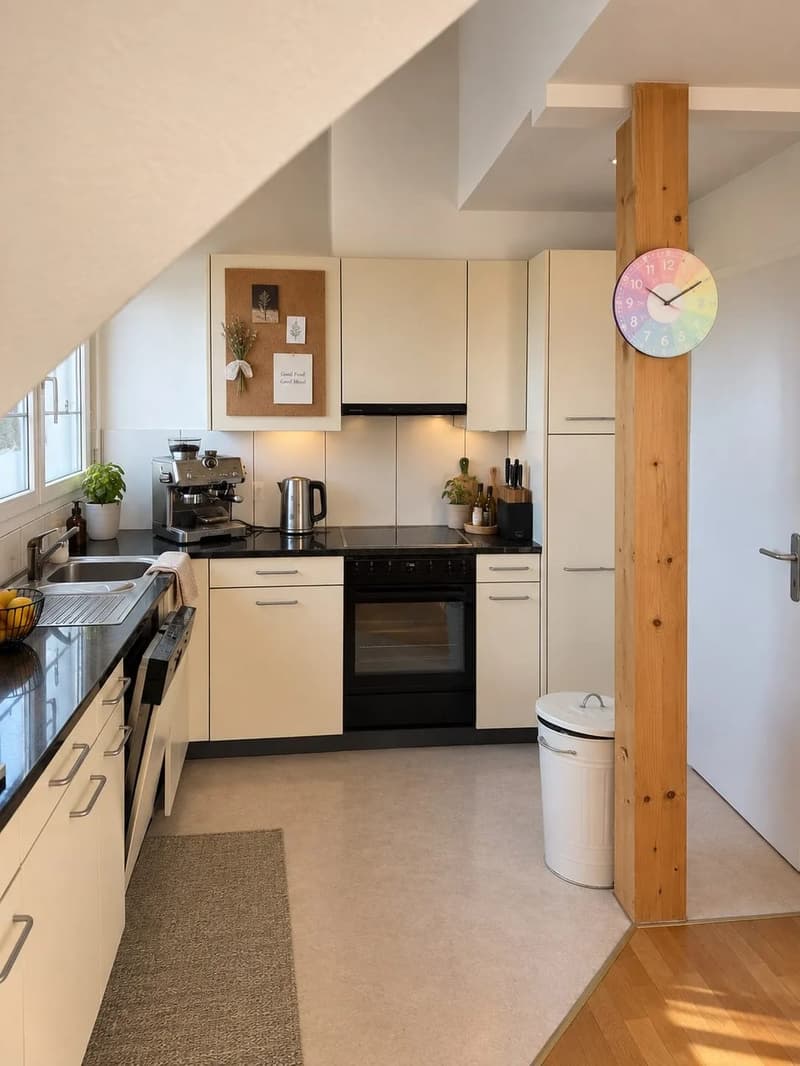Ruhig wohnen, zentral verbunden - helle 4-Zimmer-Maisonette mit grossem Balkon in Muttenz (4)