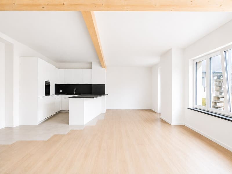 Einzigartige, frisch renovierte 4.5-Zimmer-Maisonettewohnung (1)