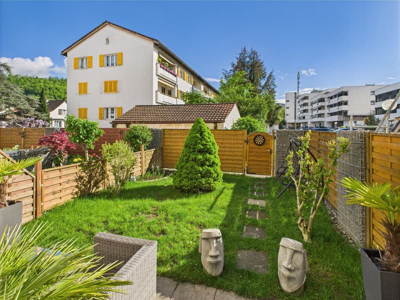 Gemütliche 3.5-Zimmer Wohnung mit Garten (1)