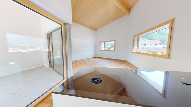 4½ Zi-Dachwohnung im prättigauer Naherholungsgebiet (4)