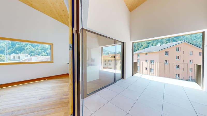 4½ Zi-Dachwohnung im prättigauer Naherholungsgebiet (6)