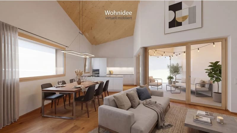 4½ Zi-Dachwohnung im prättigauer Naherholungsgebiet (1)
