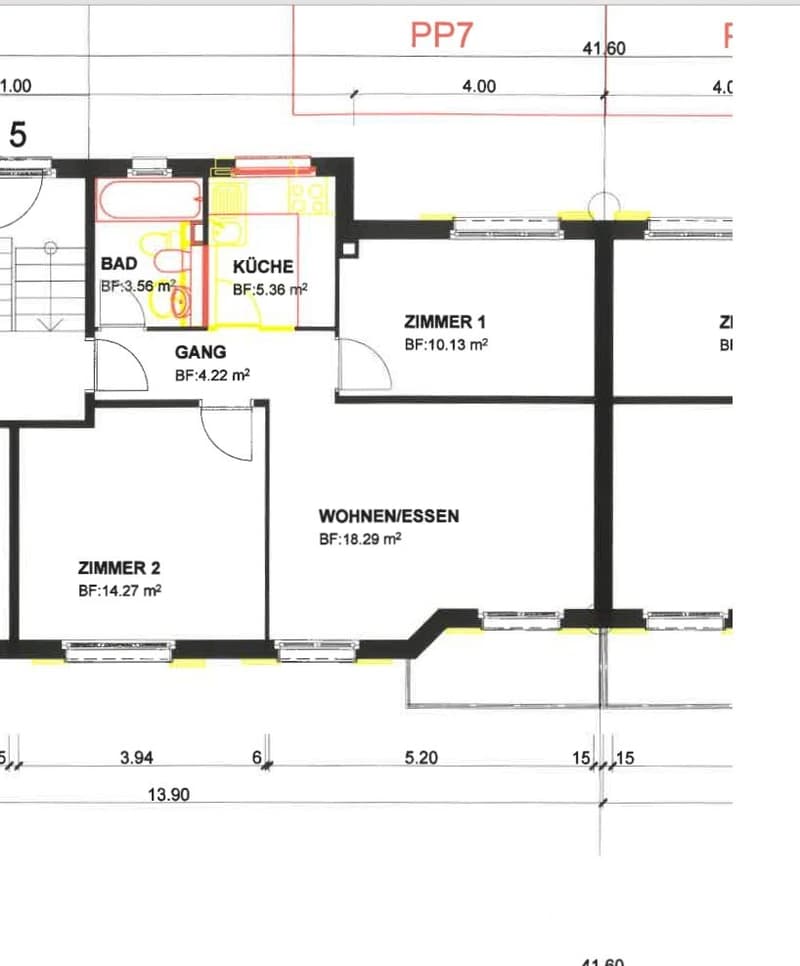 Grundrissplan