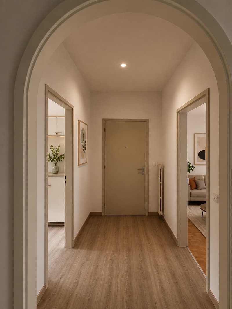 Appartamento di 3 locali con balcone ad Arbedo-Castione (1)