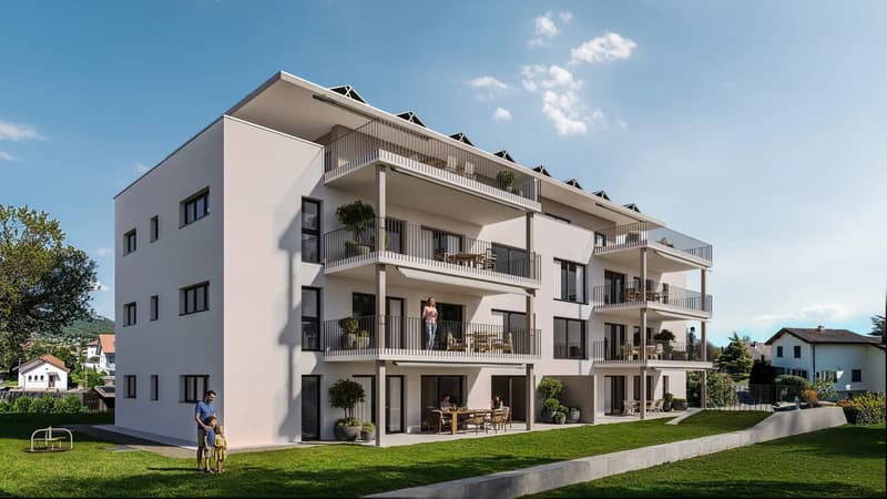 Neubauprojekt in Niederbipp: Modern, grosszügig und perfekt gelegene 4.5 Zimmer Wohnung mit Balkon (2)