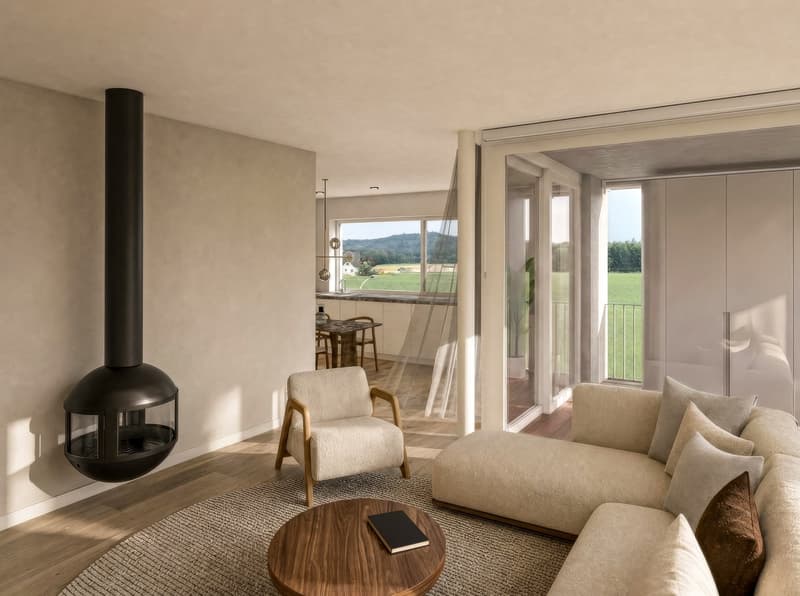 A1: Sonnige 3.5-Zimmer-Neubauwohnung im Erdgeschoss in Scheuren (5)