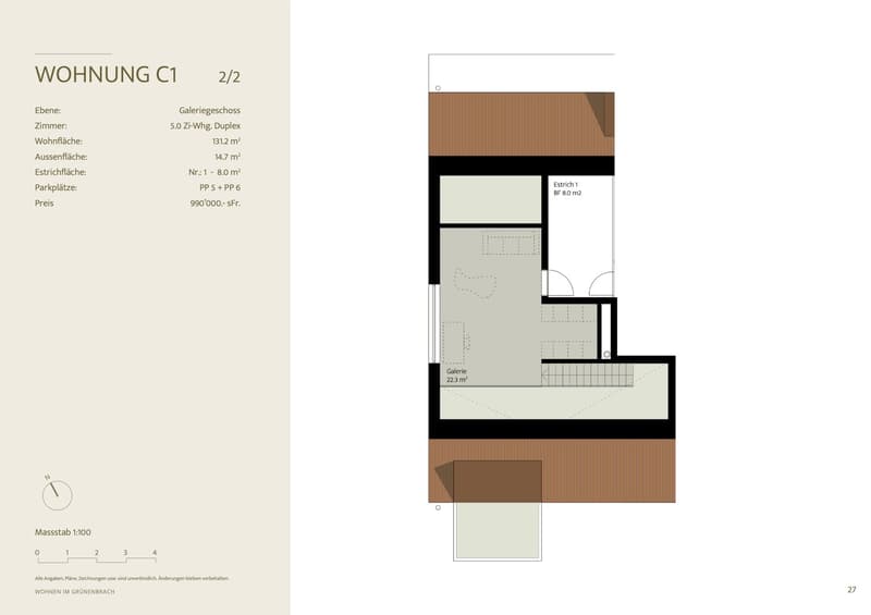 C1: Lichtdurchflutete 5-Zimmer-Maisonette-Wohnung im Neubau in Scheuren (10)