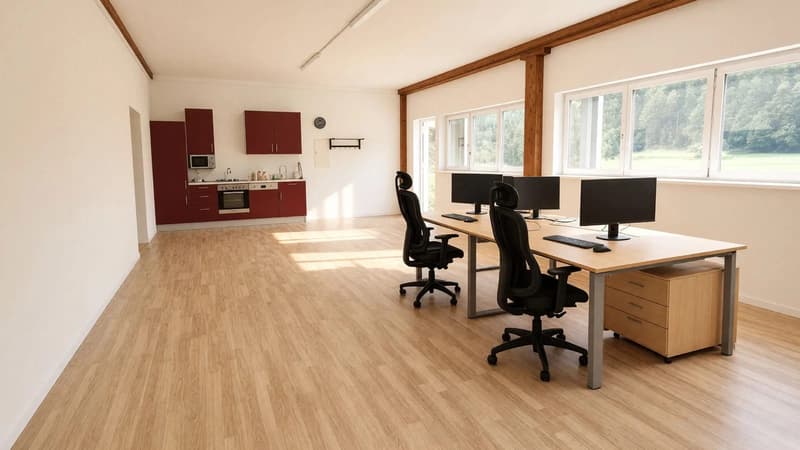 Helle Bürofläche mit 100 m² Nutzfläche in Ried (Muotathal) (1)