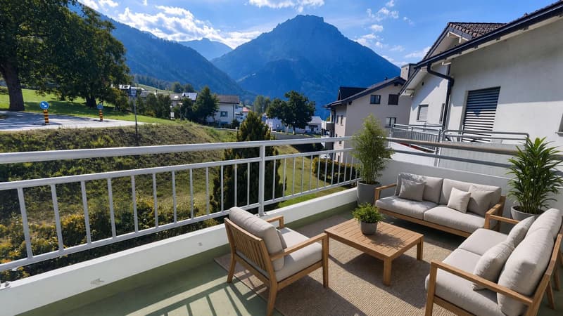 Grosszügige 5.5-Zimmer-Wohnung mit zwei Balkonen und Bergblick in Ried-Brig (2)