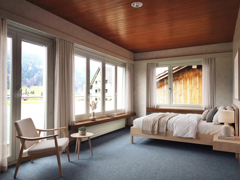 5.5-Zimmer-Haus mit Weitsicht und Garten in Trachslau mieten (4)