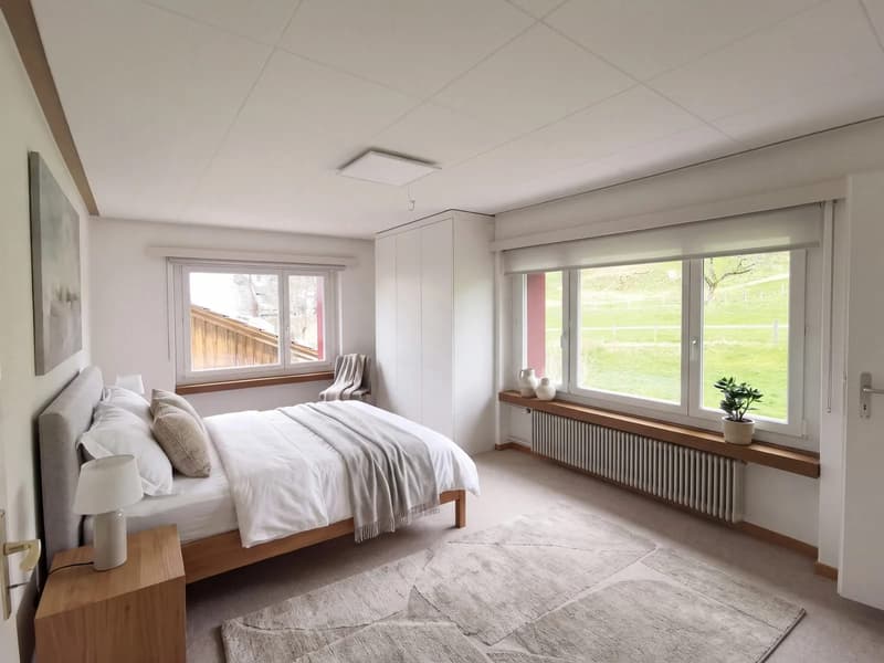 5.5-Zimmer-Haus mit Weitsicht und Garten in Trachslau mieten (3)