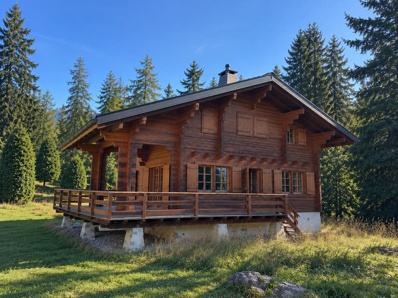 Chalet à fort potentiel - 7,5 pièces - Crans-Montana (3)
