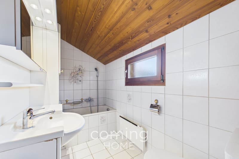 Alpines Zweifamilienhaus mit Panoramablick, Terrassen, Stall und Doppelgarage - Unterems (4)