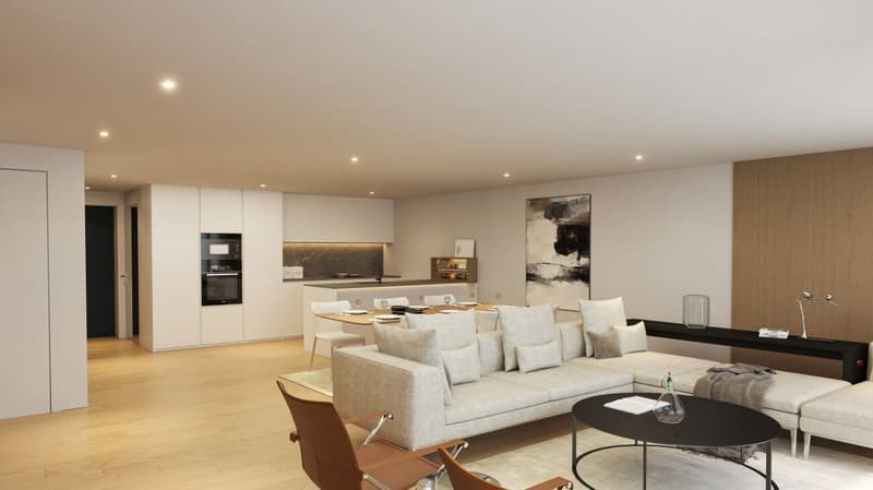 Modernster Wohnkomfort auf 4.5 Zimmern mit Garten, Terrasse, Balkon & Master Bedroom (5)
