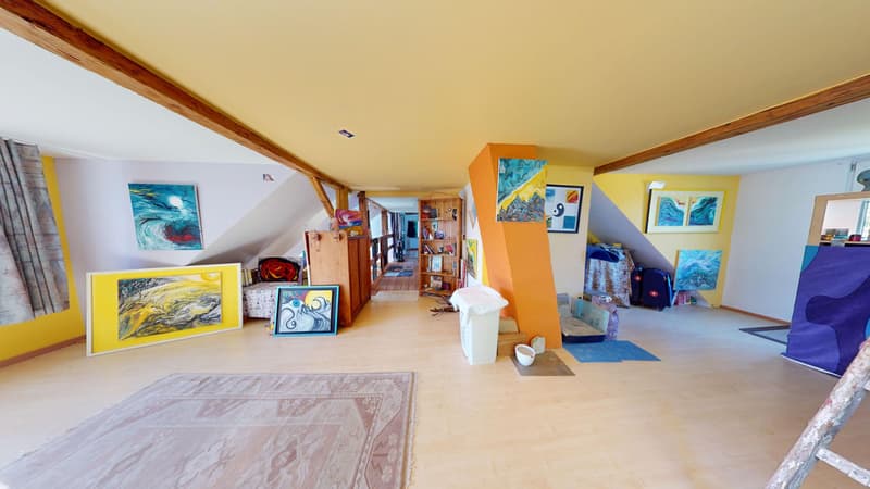 Charaktervolles Dorfhaus mit Einliegerwohnung, Saunalandschaft & Weitblick-Terrasse (14)