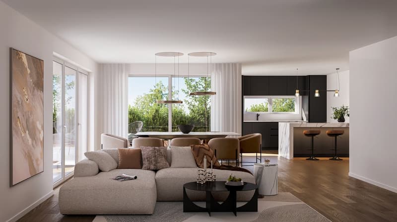 Moderne 4.5-Zimmer-Eigentumswohnung in naturnaher Lage (2)
