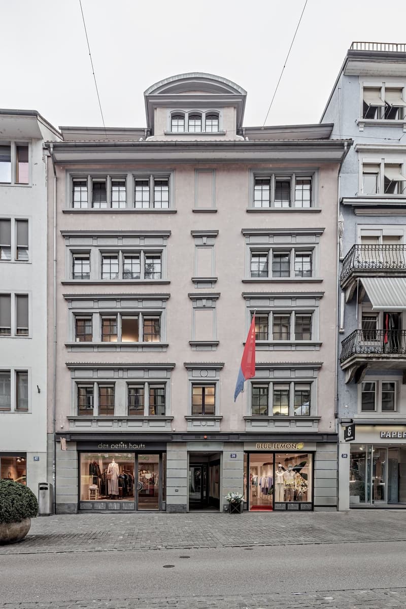 Büro mieten in Zürich: 143 m² im 3. OG an zentraler Altstadtlage (1)