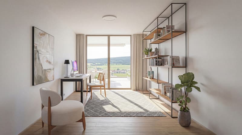 4.5-Zimmer-Terrassenwohnung mit 52 m² Loggia und 12m² Rasenfläche in Erlinsbach kaufen (6)