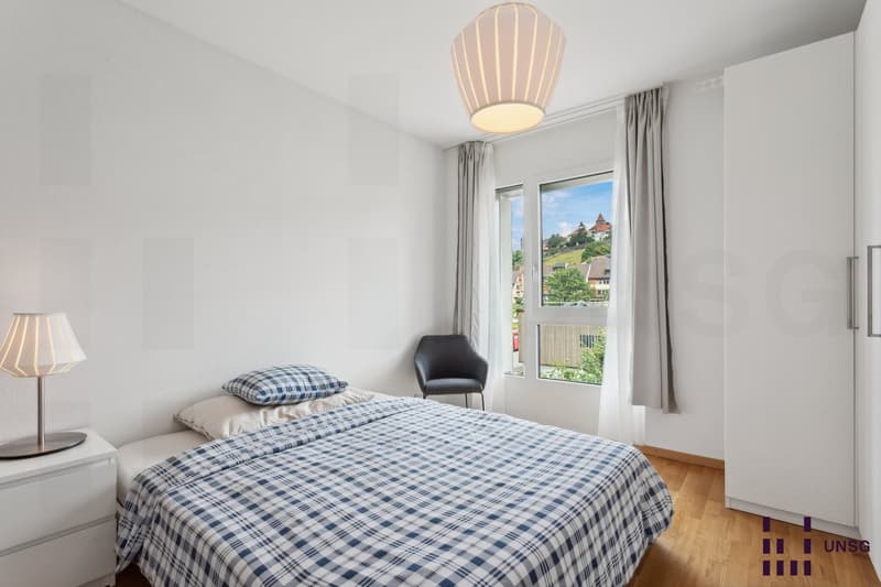 Romont, face à la gare : 3.5 pièces loué, idéal premier investissement (5)