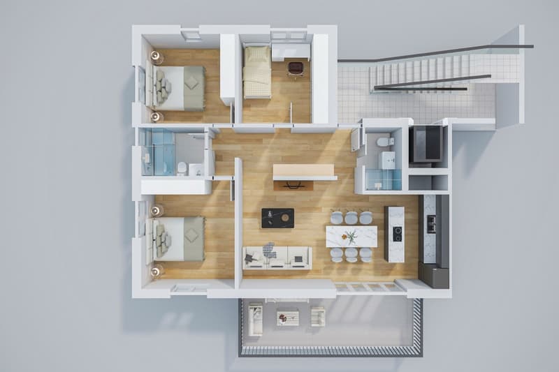 3.5-Zimmer-Wohnung mit Balkon im Minergie-P-Neubau Laufental40 (9)