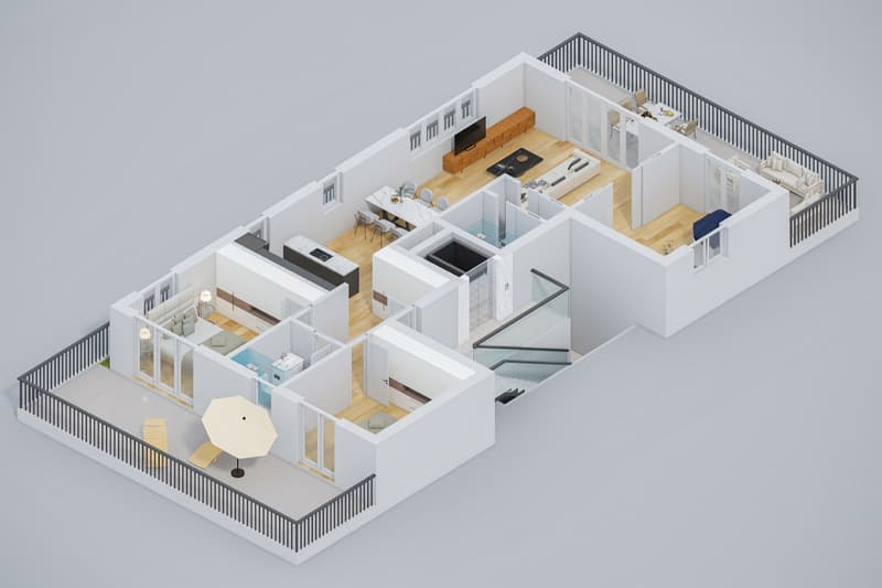 4.5-Zimmer-Attikawohnung mit Dachterrasse im Minergie-P-Neubau Laufental 40 (8)