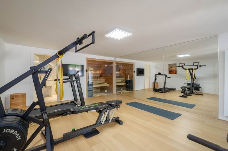 Co-exclusivité – Cologny, villa rénovée 362 m², piscine, sans vis-à-vis (14)