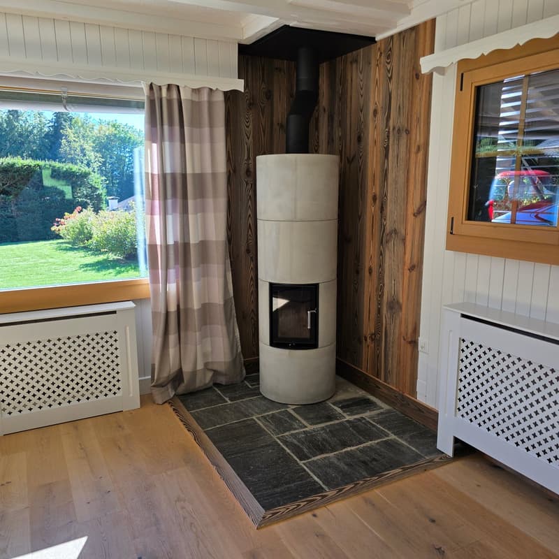 Magnifique Chalet totalement rénové à Barboleusaz / Villars-sur-Ollon-Gryon (11)