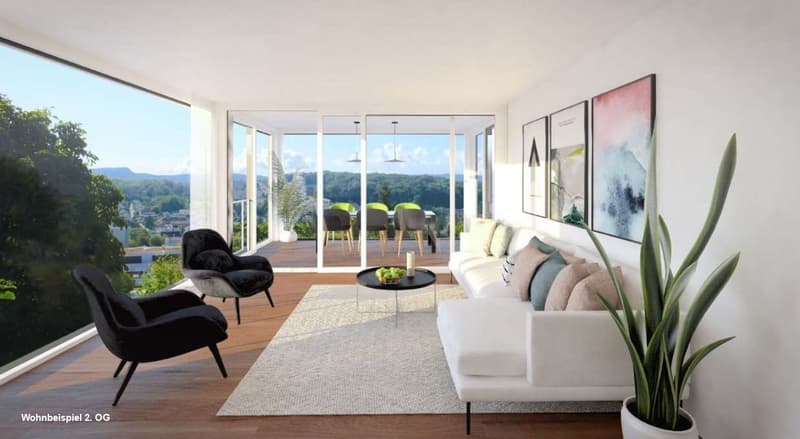 4.5-Zimmer-Neubauwohnung mit Wintergarten und Balkon in Oberwil (5)