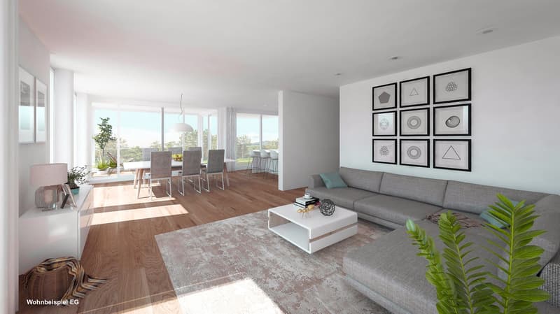 4.5-Zimmer-Neubauwohnung mit Wintergarten und Balkon in Oberwil (4)