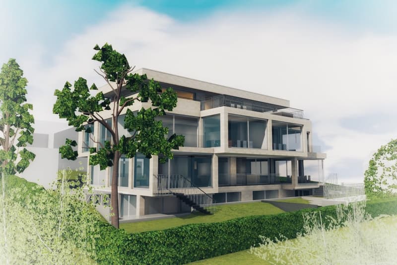 Raum zum Leben unter freiem Himmel – 4.5-Zimmer-Attika-Maisonettewohnung (1)